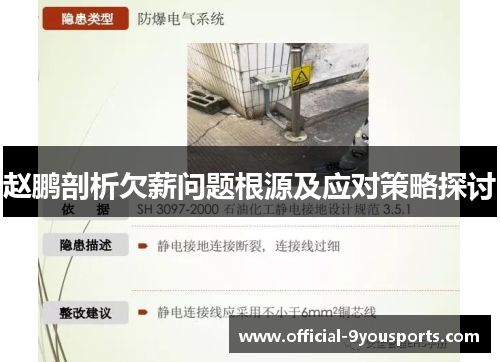 赵鹏剖析欠薪问题根源及应对策略探讨 赵鹏剖析欠薪问题根源及应对策略探讨